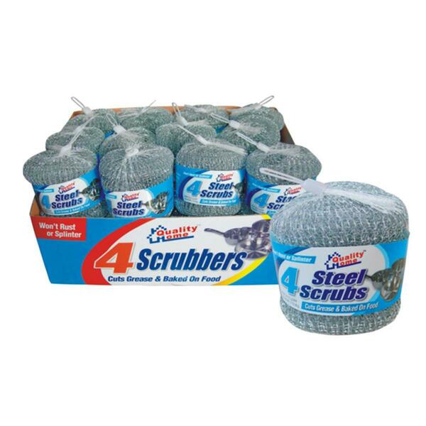 My Imports 88812 PEC Silver Metal Scrubbers, 96PK 88812  (PEC)